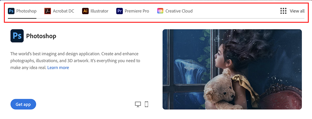 App Selection