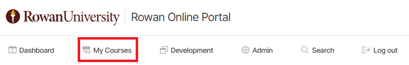 Select My Courses