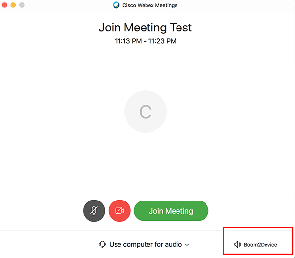 Chat webex Group Video