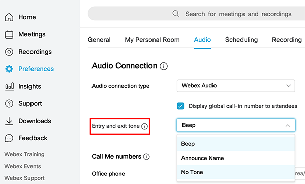 Public Knowledge Webex Getting Started